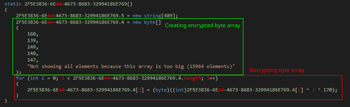 Byte Array Decryption Function